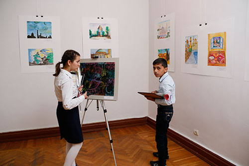 Республиканская выставка – конкурс изобразительного прикладного искусства «Исламская цивилизация глазами детей»