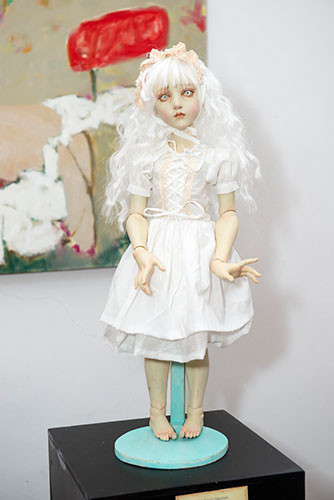 Передача работ мастера по куклам Мари Шимизу из Японии в дар Арт–Галерее  «Кукла» Баку, Азербайджан