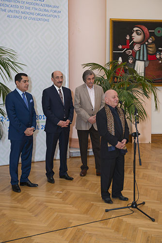 Exhibition of Modern Azerbaijani Art “Beyond Politics” within the 7th Global Forum of the United Nations Organisation’s Alliance of Civilizations (UNO AOC)