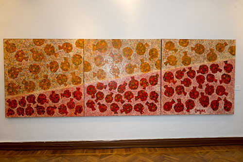 “Formula of colours” solo exhibition by the artist Vugar Muradov