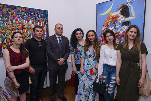 Solo exhibition by the artist Bayram Salamov