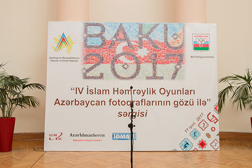 “IV İslam Həmrəyliyi Oyunları Azərbaycan fotoqraflarının gözü ilə” adlı fotosərgi