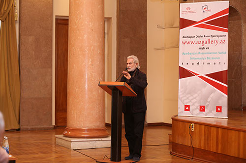 Презентация сайта Азербайджанской Государственной Картинной Галереи и единной информационной базы азербайджанских художников