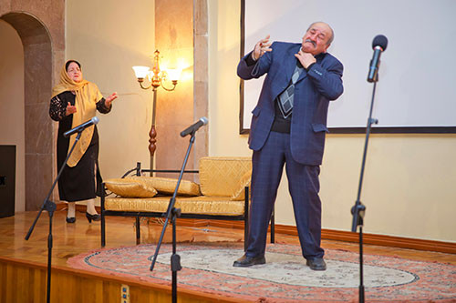 Вечер в рамках литературного проекта «Соз», посвященный 25-летию Бакинского муниципального театра под руководством Амалии Панаховой