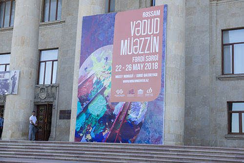 Solo Exhibition by the artist Wadud Muazzin