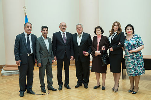 Awarding  of cultural and art  workers by honorary titles