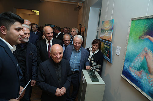 “Shipping-160” fine arts exhibition dedicated to the 160th  anniversary of the Azerbaijan Caspian Shipping Company