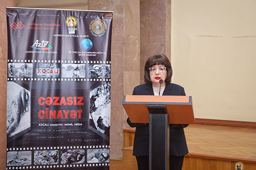 Презентация  документального фильма «Преступления без наказания»  посвященная  27-летию Ходжалинской Трагедии