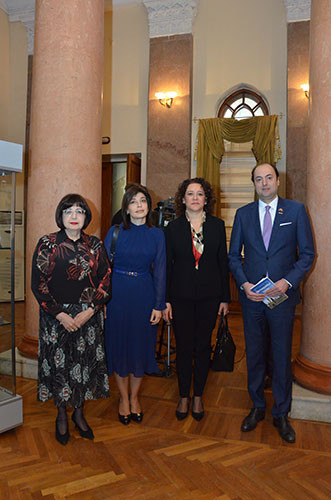 A presentation of Turkish musical instruments donated to the State Museum of Azerbaijani Musical Culture