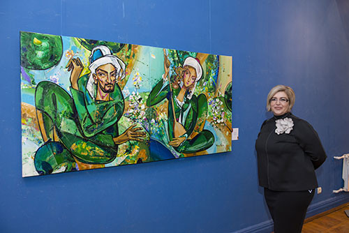 Персональная выставка художника Вугара Али «Ритмы красок»