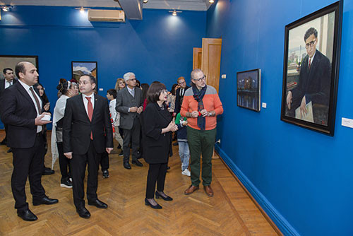 Персональная выставка, посвященная 90-летию Народного художника Азербайджана Камиля Наджафзаде