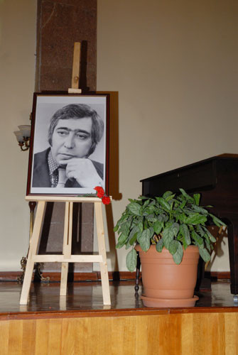 Event dedicated to memory and 70th anniversary of a famous Azerbaijani actor Eldeniz Zeynalov