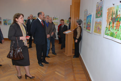Выставка учащихся Художественных школ Министерства Культуры и Туризма  «Новруз - праздник весны»