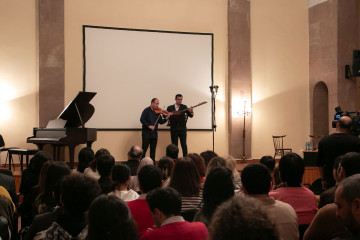 «Muzeydə Musiqi Gecələri» layihəsi çərçivəsində Azərbaycan Respublikasının Xalq artisti, bəstəkar Cavanşir Quliyevin yaradıcılığına həsr olunmuş portret-konsert