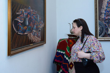 Персональная выставка художницы Айнуры Рзаевой «Сокровищница» («Хазина»), посвященная «Году города Шуша»