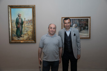 Персональная выставка художника Эльданиза Бабаева «Весть о Победе»