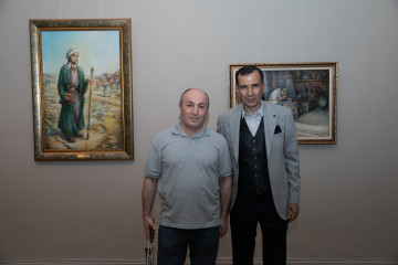 "Gospel of Victory" solo exhibition by Eldeniz Babayev