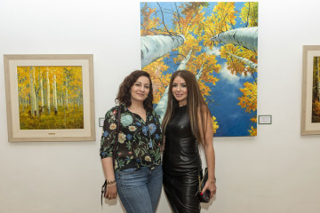 Within the framework of the 100th anniversary of the national leader, Heydar Aliyev, solo exhibition titled "Mistical Realms" by Vadoud Moazzen