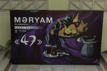 Məryam Ələkbərlinin “47” adlı fərdi sərgisi