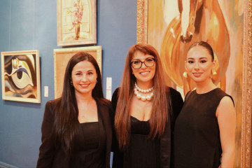 "NEFERTEM" group exhibition with the participation of students of "LèRami" art studio under the guidance of artist, art curator Ramila Shamilova