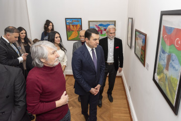 «Colour of Victory» the final exhibition of the painting competition