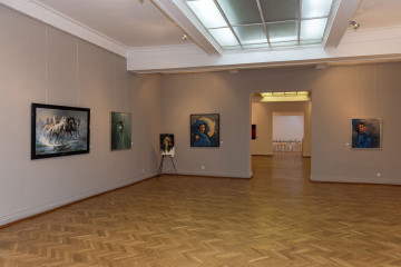 Within the framework of the 100th anniversary of the national leader, Heydar Aliyev, solo exhibition titled "Mistical Realms" by Vadoud Moazzen