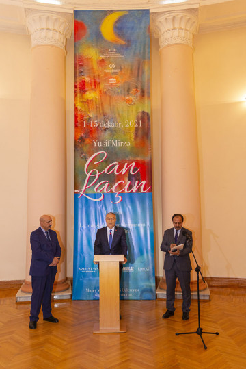 The personal exhibition "CAN LAÇIN" of the artist YUSIF MIRZA dedicated to the first anniversary of the liberation of Lachin