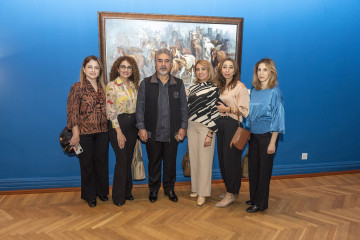 Within the framework of the 100th anniversary of the national leader, Heydar Aliyev, solo exhibition titled "Mistical Realms" by Vadoud Moazzen