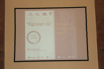 “Digital Art Lab” layihəsi Sərgi və iştirakçıların sertifikatlar ilə təltif edilməsi