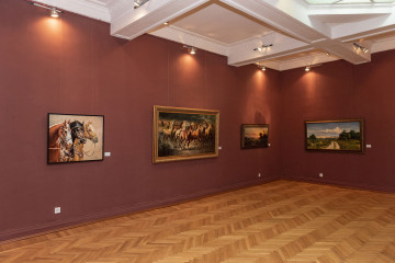 Within the framework of the 100th anniversary of the national leader, Heydar Aliyev, solo exhibition titled "Mistical Realms" by Vadoud Moazzen
