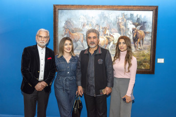 Within the framework of the 100th anniversary of the national leader, Heydar Aliyev, solo exhibition titled "Mistical Realms" by Vadoud Moazzen