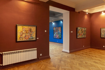 «On the trail of ancestors» solo exhibition by the Honored Artist of Azerbaijan Ulviyya Hamzayeva