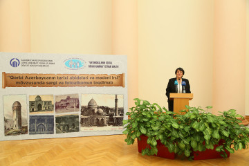 "Historical monuments of Western Azerbaijan and cultural heritage" Exhibition and presentation of the photo album