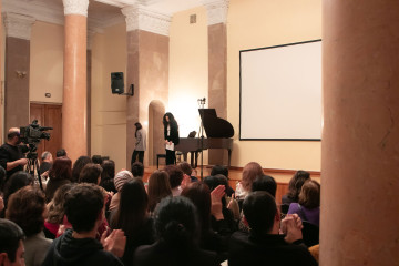 «Muzeydə Musiqi Gecələri» layihəsi çərçivəsində Azərbaycan Respublikasının Xalq artisti, bəstəkar Cavanşir Quliyevin yaradıcılığına həsr olunmuş portret-konsert