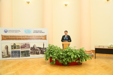 "Historical monuments of Western Azerbaijan and cultural heritage" Exhibition and presentation of the photo album