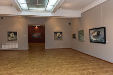 Within the framework of the 100th anniversary of the national leader, Heydar Aliyev, solo exhibition titled "Mistical Realms" by Vadoud Moazzen