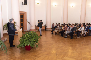 Within the framework of the 100th anniversary of the national leader, Heydar Aliyev, solo exhibition titled "Mistical Realms" by Vadoud Moazzen