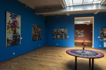 Персональная выставка известного художника Абульфаза Фараджоглу «Точка разбега»