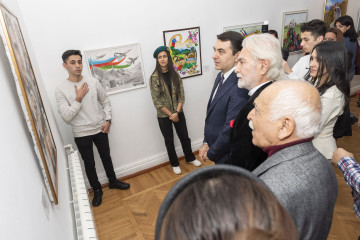 «Colour of Victory» the final exhibition of the painting competition