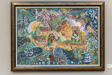 «On the trail of ancestors» solo exhibition by the Honored Artist of Azerbaijan Ulviyya Hamzayeva