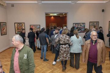 «On the trail of ancestors» solo exhibition by the Honored Artist of Azerbaijan Ulviyya Hamzayeva