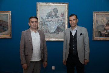 "Gospel of Victory" solo exhibition by Eldeniz Babayev