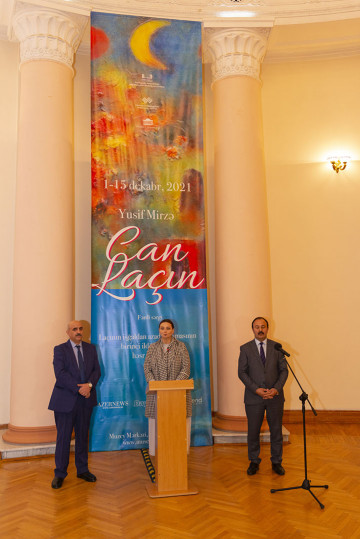 The personal exhibition "CAN LAÇIN" of the artist YUSIF MIRZA dedicated to the first anniversary of the liberation of Lachin