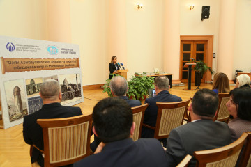 "Historical monuments of Western Azerbaijan and cultural heritage" Exhibition and presentation of the photo album