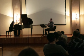 Solo concert of a clarinetist Szilard Benes (Hungary): "Portraits" concert series of the 1st Baku Contemporary Music Days Festival