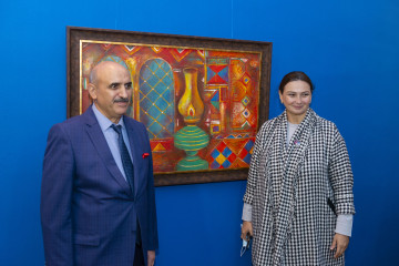 The personal exhibition "CAN LAÇIN" of the artist YUSIF MIRZA dedicated to the first anniversary of the liberation of Lachin