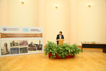 "Historical monuments of Western Azerbaijan and cultural heritage" Exhibition and presentation of the photo album