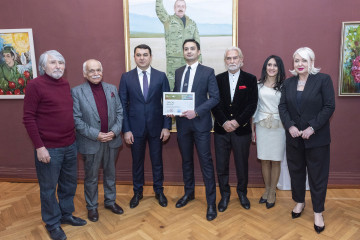 «Colour of Victory» the final exhibition of the painting competition