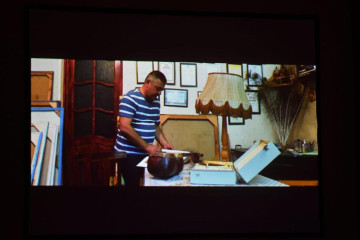Выставка “Художники-ветераны” и показ документального фильма «Холст. Родина» производства «Азербайджантелефильм»