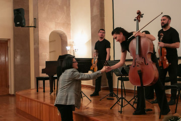 «Muzeydə Musiqi Gecələri» layihəsi çərçivəsində Azərbaycan Respublikasının Xalq artisti, professor Firəngiz Əlizadənin yaradıcılığına həsr olunmuş portret-konsert